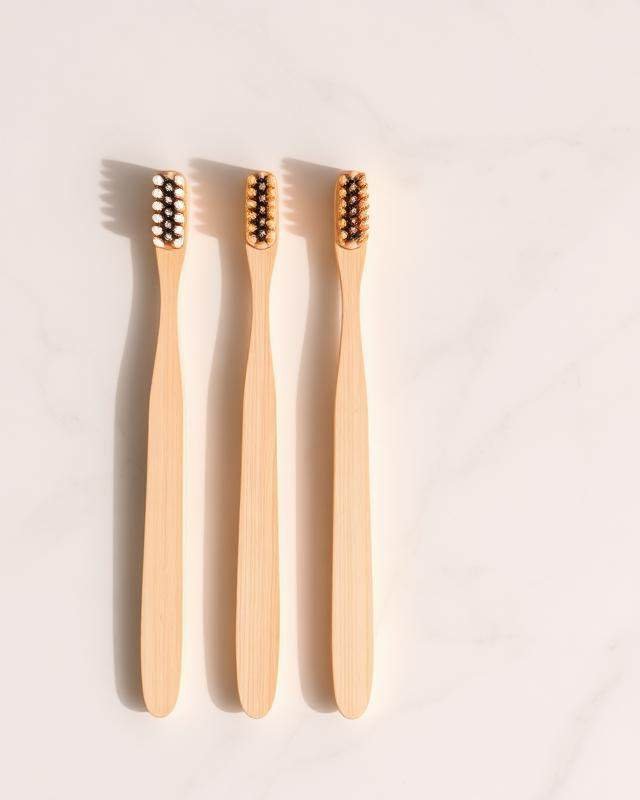 Eco-Friendly Bamboo Toothbrush Set